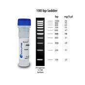 100bp DNA Ladder, 5 x 500 µL / 500